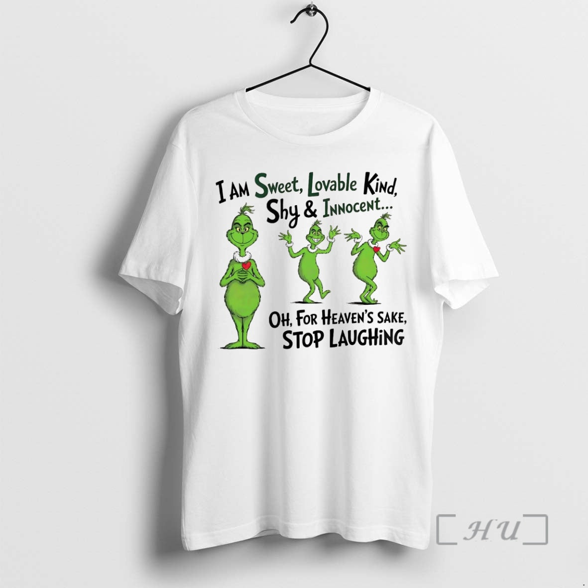 Officials Grinch I Am Sweet Lovable Kind Shy And Innocent T-Shirts, Hoodie, Sweatshirt | ZylaModa.com