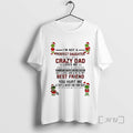 Officials Grinch Im Not A Perfect Daughter But My Crazy Dad Circle Premium T Shirts Hoodie, Sweatshirt | ZylaModa.com