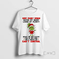 Officials Grinch Short Cranky Woman Hated By Many Loved By Plenty Circle Premium T Shirts Hoodie, Sweatshirt | ZylaModa.com