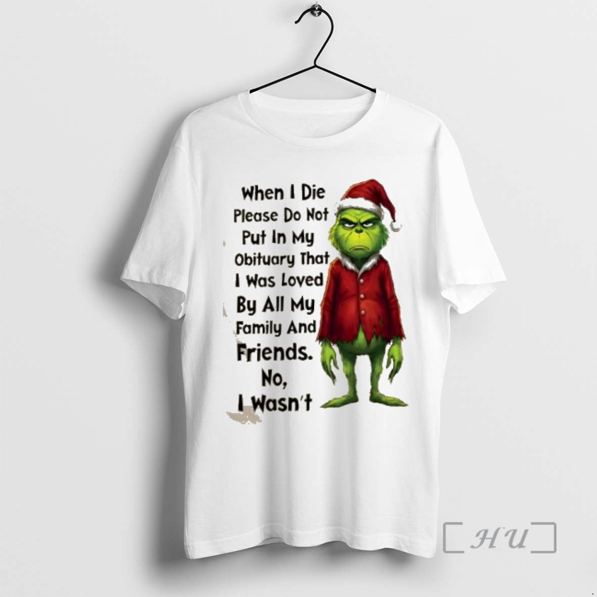 Officials Grinch When I Die Please Do Not Put In My Obituary That I Was T-Shirts, Hoodie, Sweatshirt | ZylaModa.com