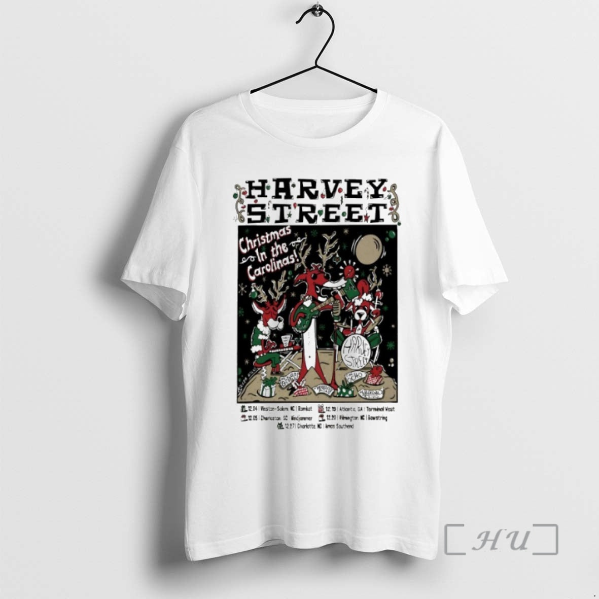 Officials Harvey Street 2026 Christmas In The Carolinas Shows T-Shirts, Hoodie, Sweatshirt | ZylaModa.com