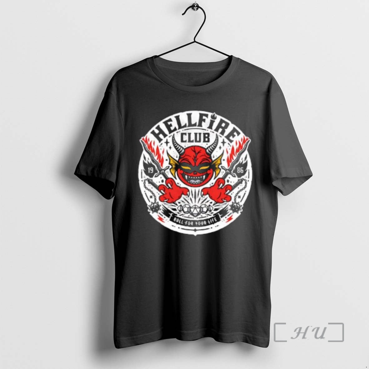 Officials Hellfire Club Roll For Your Life 1986 T-Shirts, Hoodie, Sweatshirt | ZylaModa.com