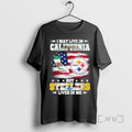 Officials I May Live In California But Steelers Lives In Me Premium T Shirts Sweater Hoodie, Sweatshirt | ZylaModa.com