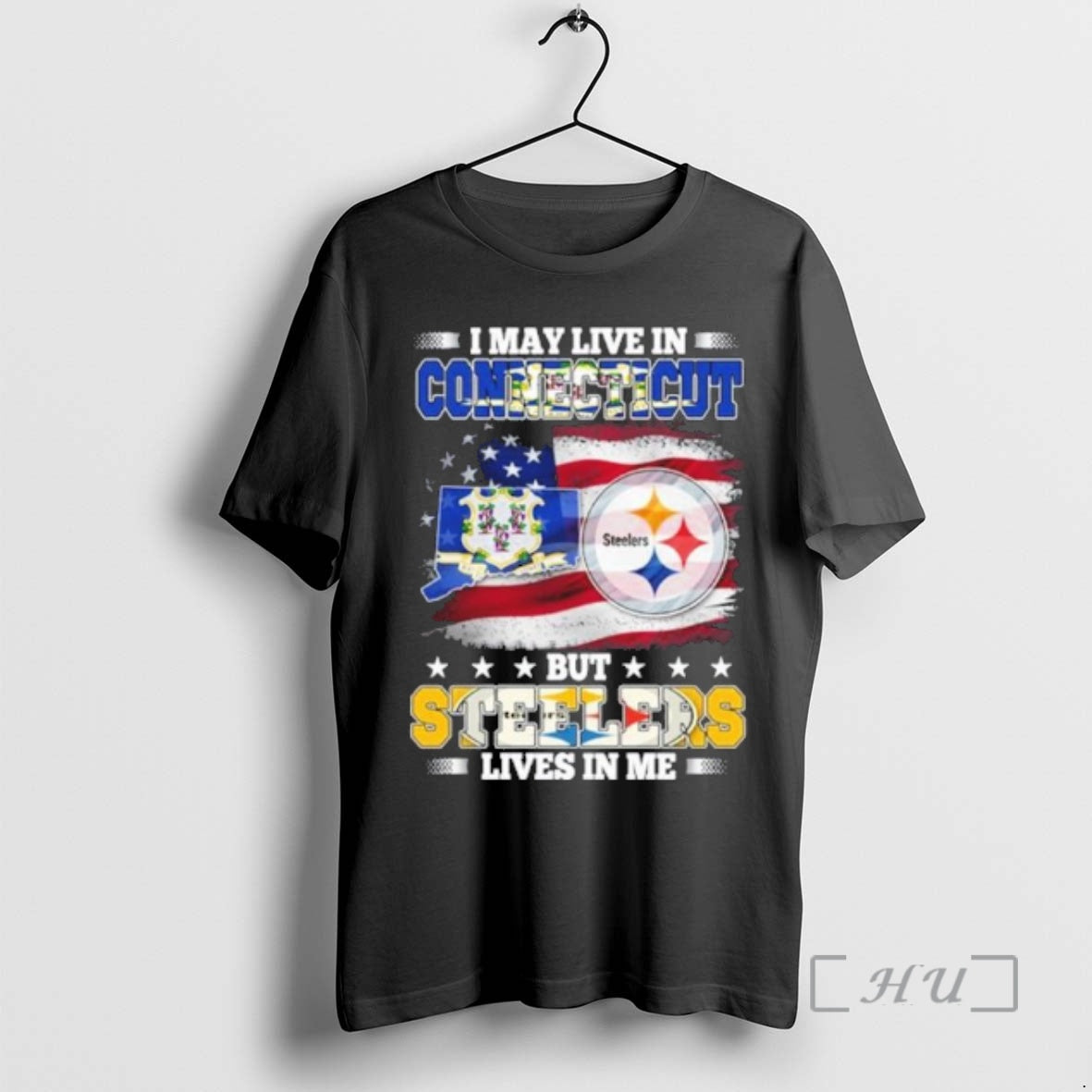 Officials I May Live In Connecticut But Steelers Lives In Me Premium T Shirts Sweater Hoodie, Sweatshirt | ZylaModa.com