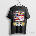 Officials I May Live In Maryland But Steelers Lives In Me Premium T Shirts Sweater Hoodie, Sweatshirt | ZylaModa.com