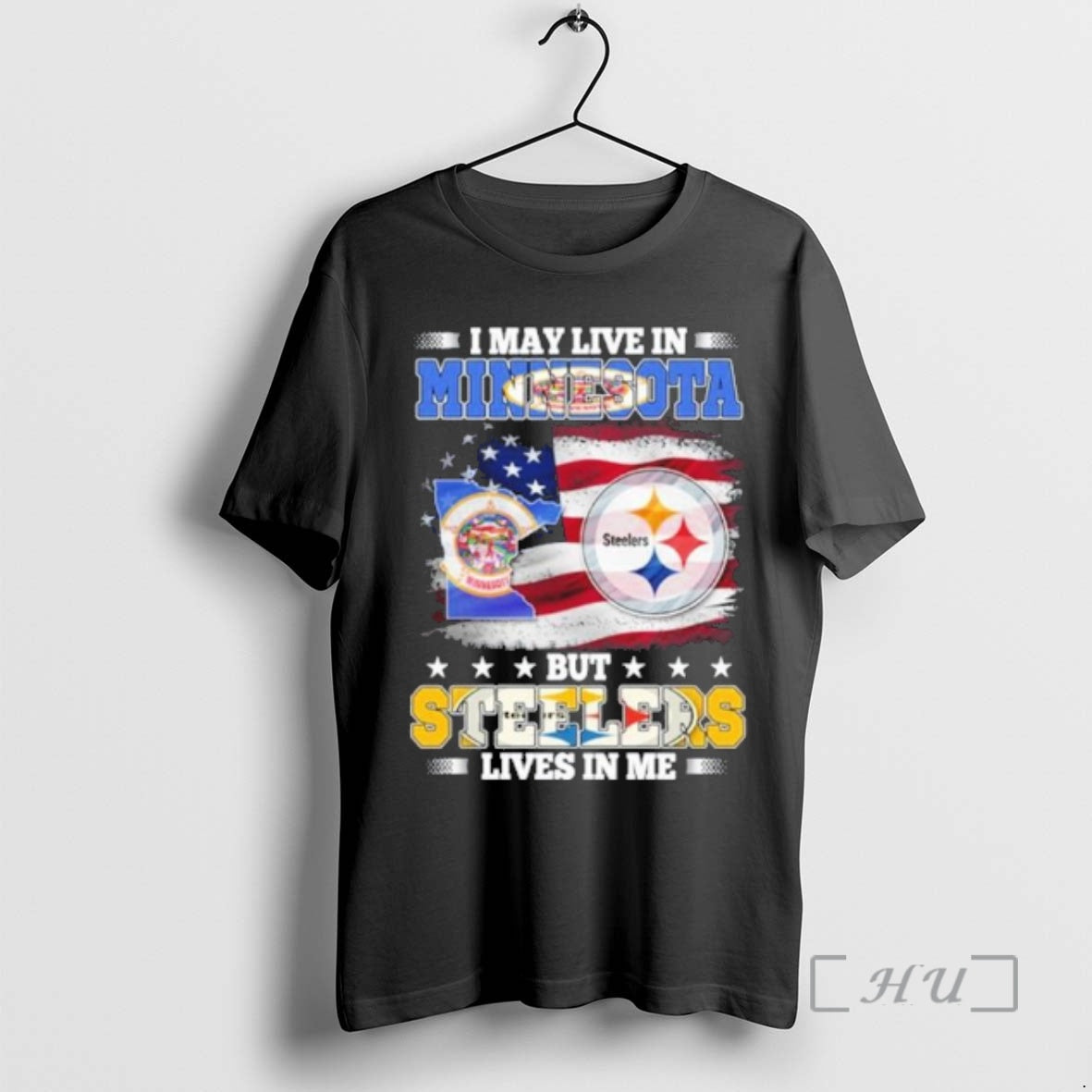 Officials I May Live In Minnesota But Steelers Lives In Me Premium T Shirts Sweater Hoodie, Sweatshirt | ZylaModa.com