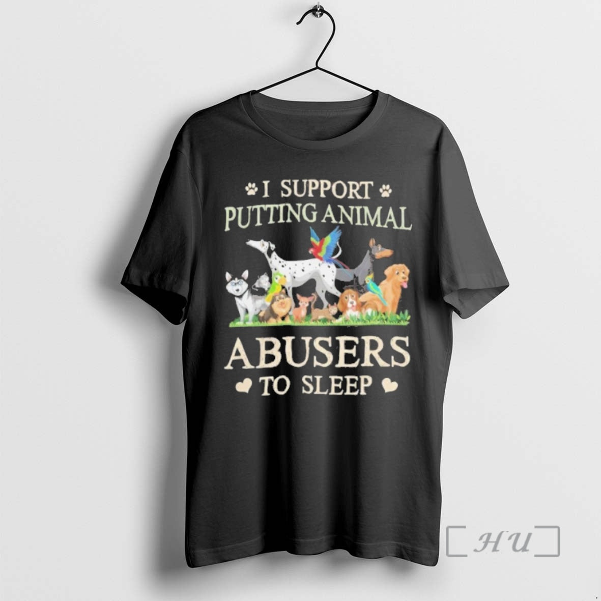 Officials I Support Putting Animal Dogs Abusers To Sleep T-Shirts, Hoodie, Sweatshirt | ZylaModa.com
