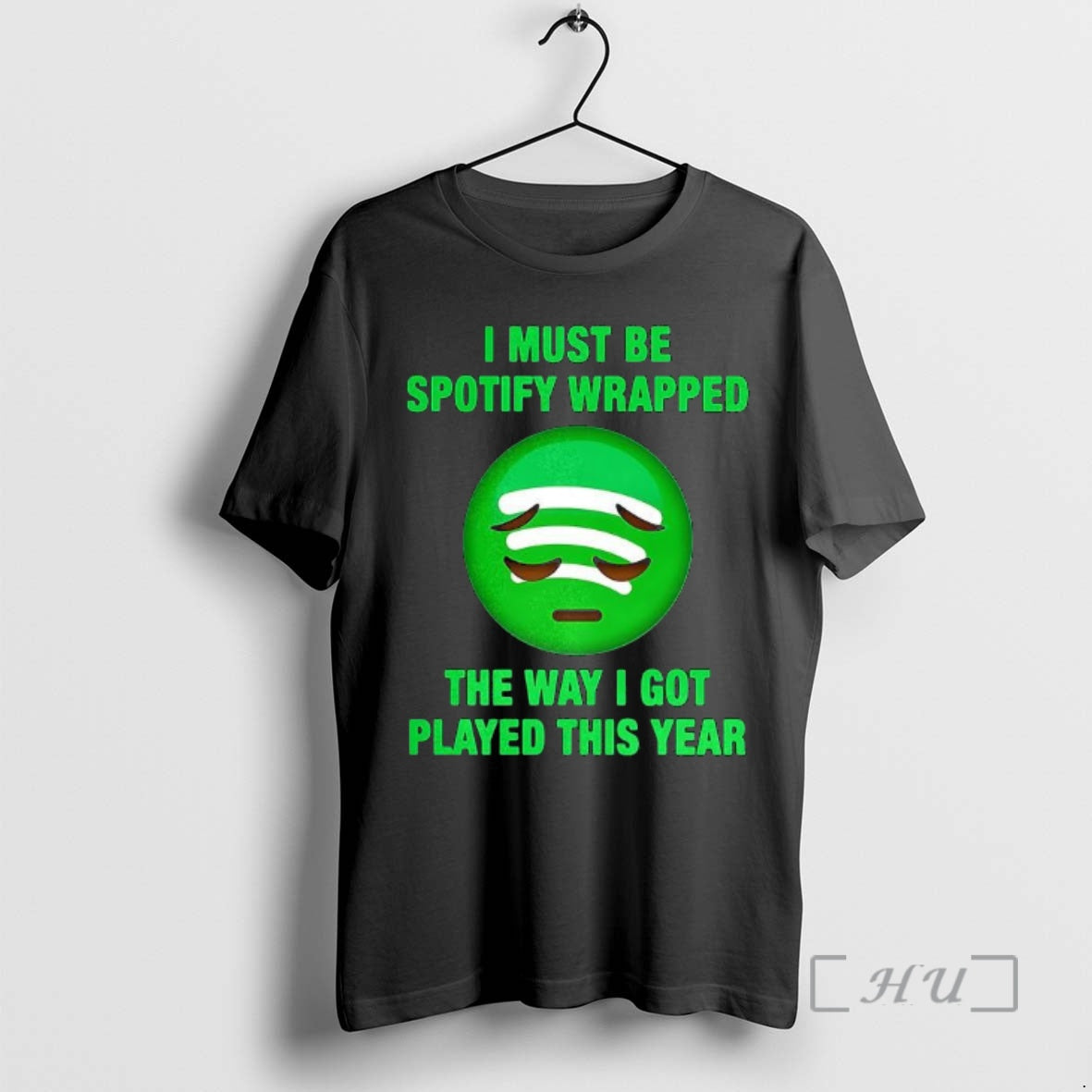 Officials I Must Be Wrapped The Way I Got Played This Year Emoji Spotify Sad T-Shirts, Hoodie, Sweatshirt | ZylaModa.com