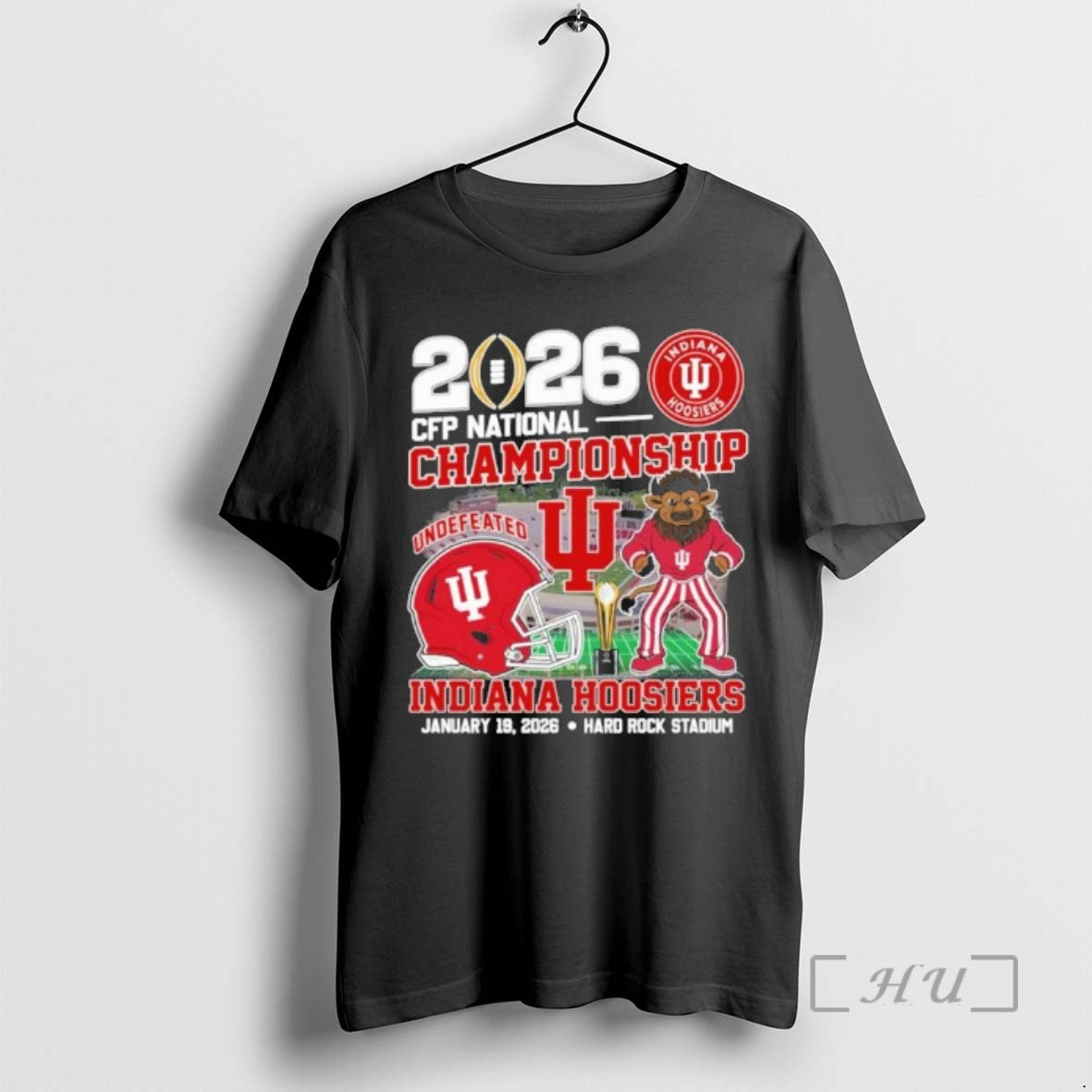 Officials Iu Football Mascot Cfp National Championship T-Shirts, Hoodie, Sweatshirt | ZylaModa.com