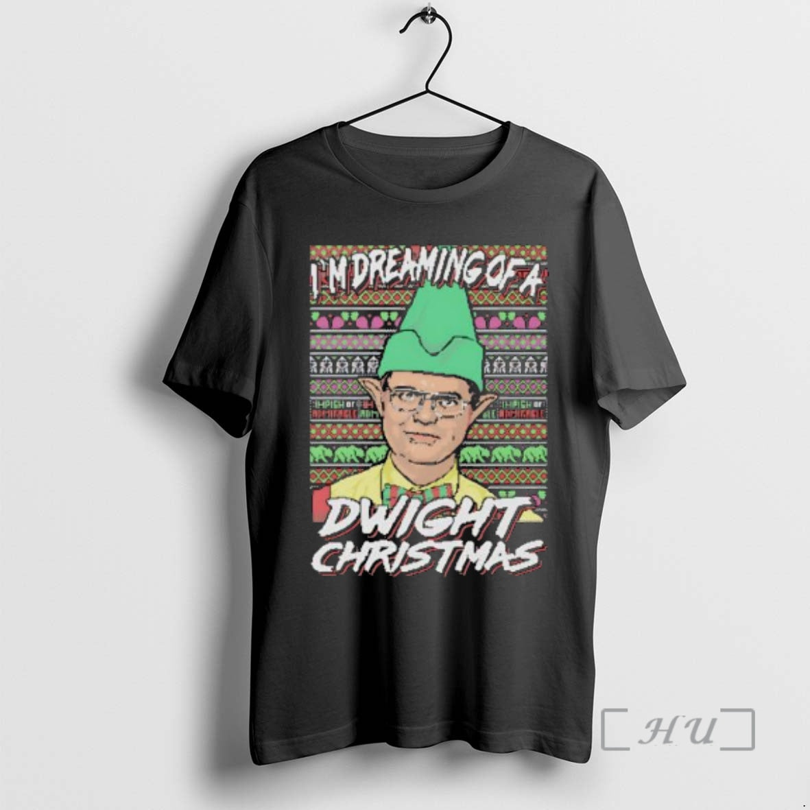 Officials Im Dreaming Of A Dwightc Christmas Ugly Merry Christmas T-Shirts, Hoodie, Sweatshirt | ZylaModa.com