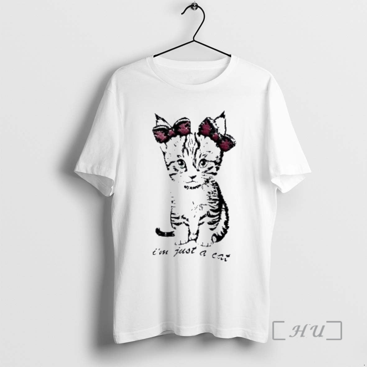 Officials Im Just A Cat Wear A Bow Tie Cute T-Shirts, Hoodie, Sweatshirt | ZylaModa.com