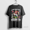 Officials Indiana Beat Oregon Mascot Flippin Peach Bowl Undefeated 15 0 Champions Jan 9 2026 T-Shirts, Hoodie, Sweatshirt