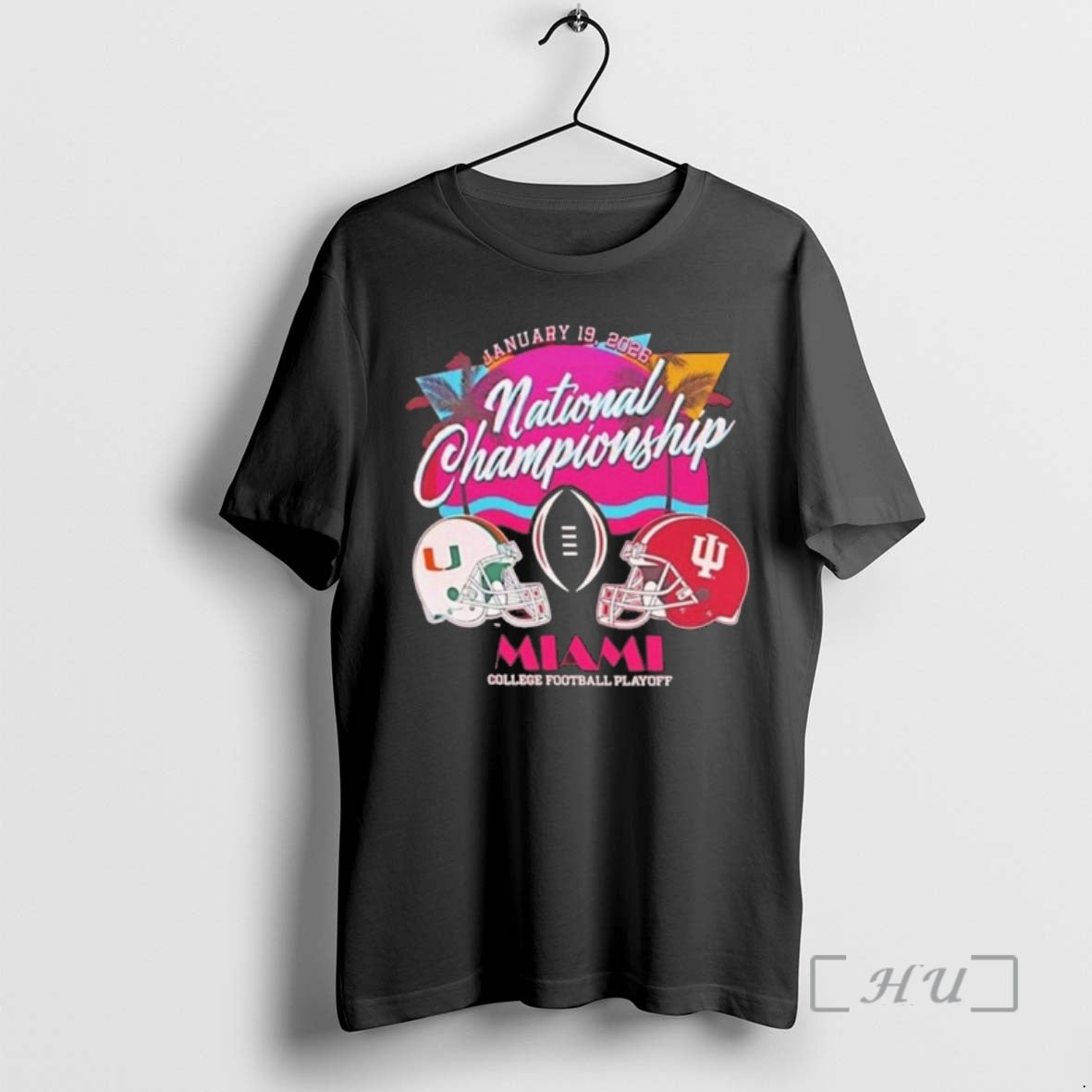 Officials Indiana Vs Miami 2026 Cfp National Championship Bound Sunset T-Shirts, Hoodie, Sweatshirt | ZylaModa.com