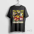 Officials Iowa Hawkeyes 2025 Back To Back The Heroes Game Champions Christmas Chriast Premium T-Shirts, Hoodie, Sweatshirt