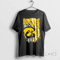 Officials Iowa Hawkeyes Football X American Flag T-Shirts, Hoodie, Sweatshirt | ZylaModa.com