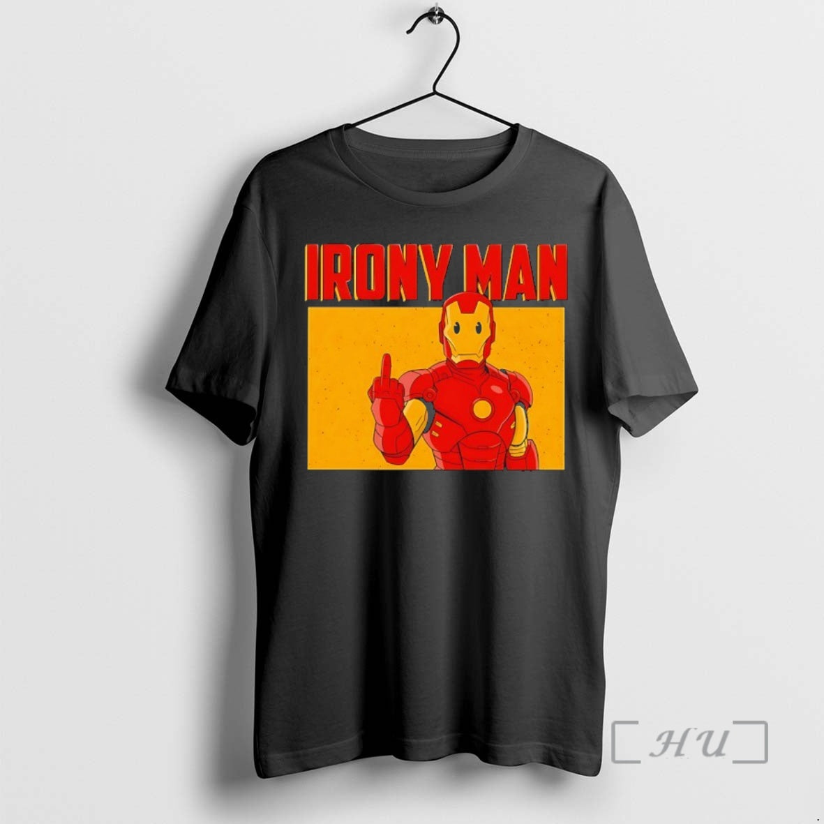 Officials Irony Man Middle Finger T-Shirts, Hoodie, Sweatshirt | ZylaModa.com