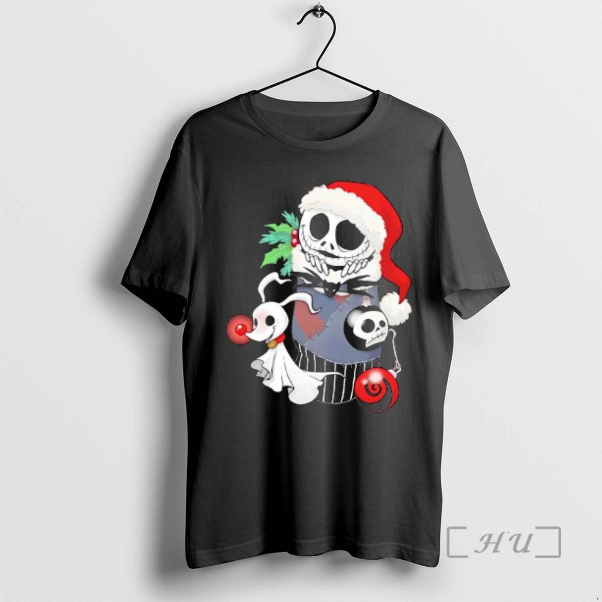 Officials Jack Skellington And Zero Stocking Stuffer Nightmare Merry Christmas T-Shirts, Hoodie, Sweatshirt | ZylaModa.com