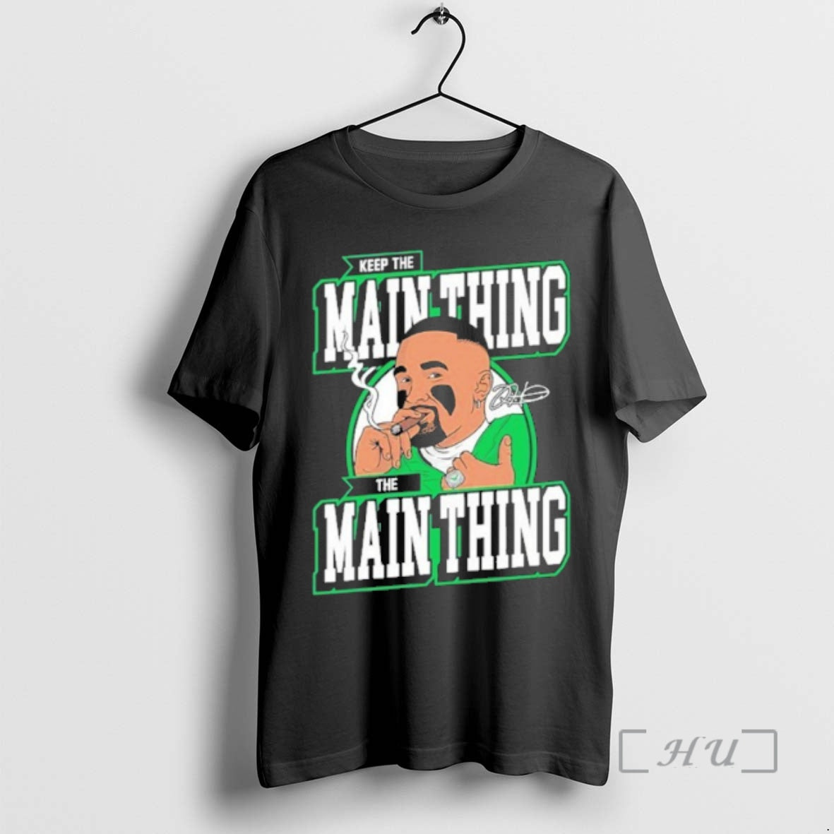Officials Jalen Hurts Keep The Main Thing The Main Thing T-Shirts, Hoodie, Sweatshirt | ZylaModa.com