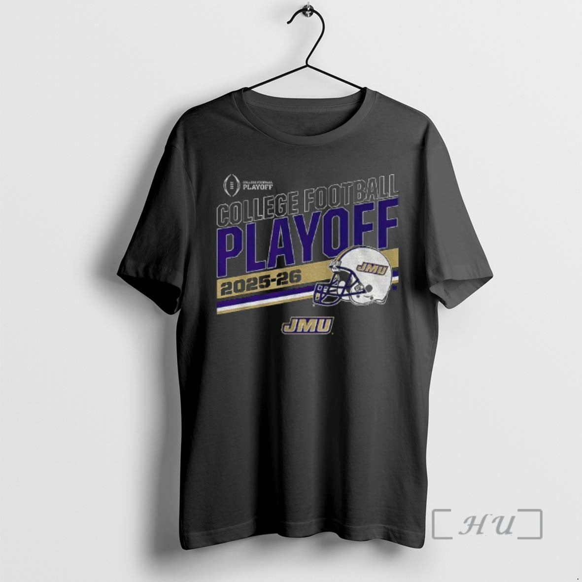 Officials James Madison Dukes Football 2025 Cfp Stripe College Football Playoff 2025 Premium T Shirts Hoodie, Sweatshirt