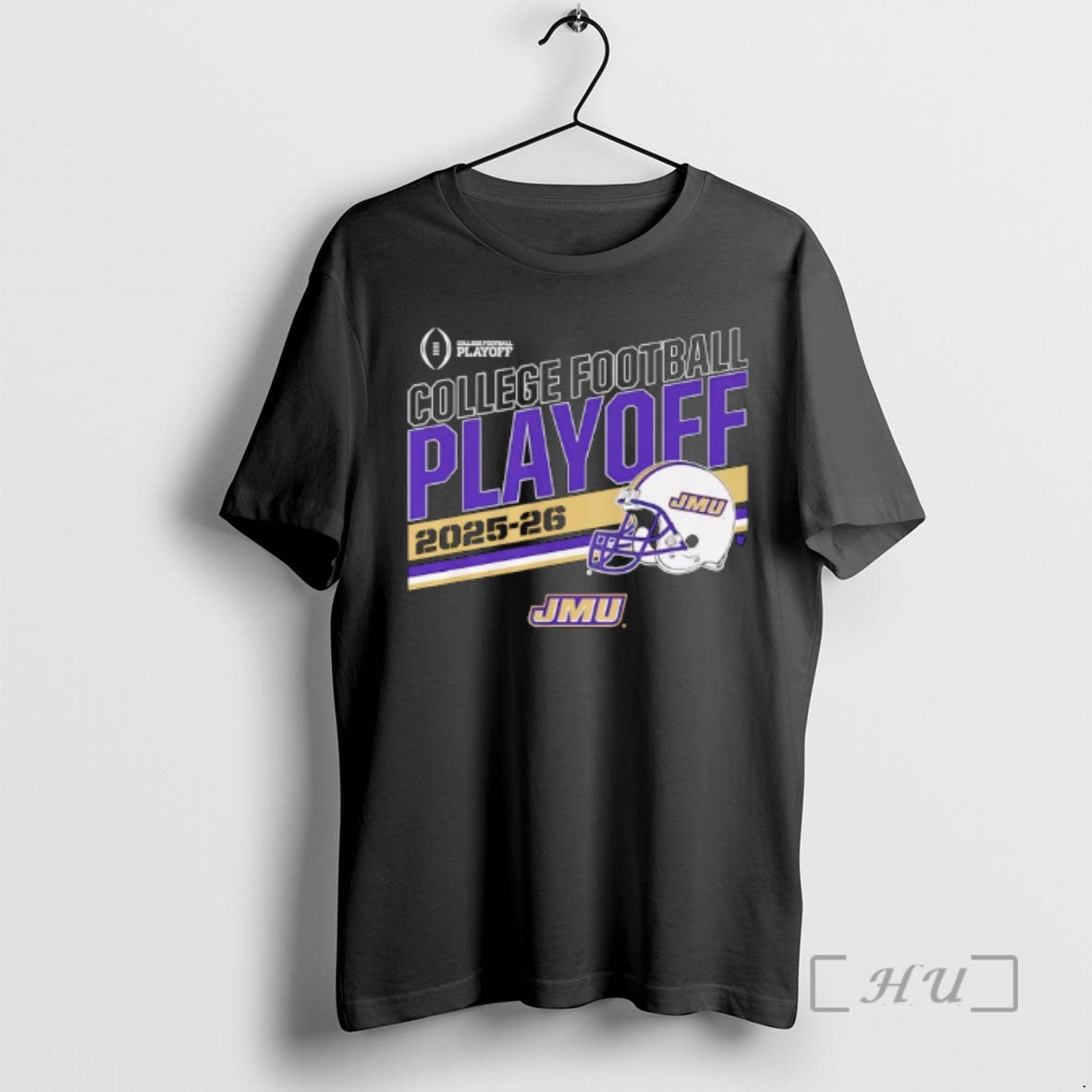 Officials James Madison Dukes Football 2025 College Football Playoff Stripe T-Shirts, Hoodie, Sweatshirt | ZylaModa.com