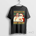 Officials Jesus Santa The Boys Are Back In Town Merry Christmas Circle Black Premium T-Shirts, Hoodie, Sweatshirt