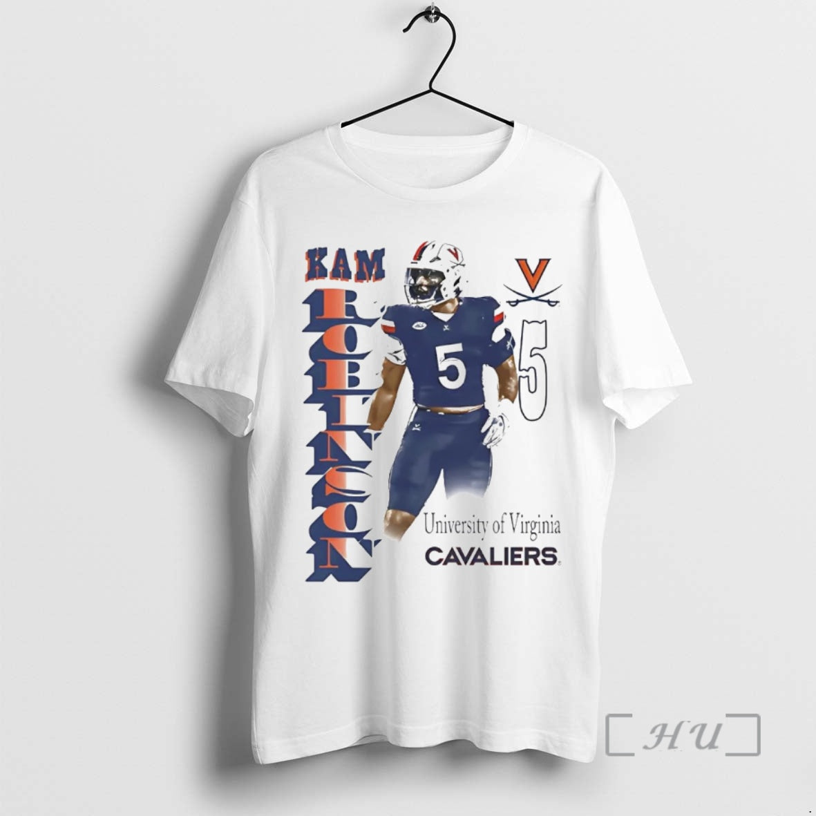 Officials Kam Robinson Portrait Virginia Cavaliers T-Shirts, Hoodie, Sweatshirt | ZylaModa.com