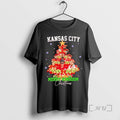 Officials Kansas City Chiefs Kingdom Merry Christmas Tree Circle Black T-Shirts, Hoodie, Sweatshirt | ZylaModa.com