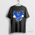 Officials Kansas City Royals Rip The Chest Forever In My Heart Premium T Shirts Sweater Hoodie, Sweatshirt | ZylaModa.com
