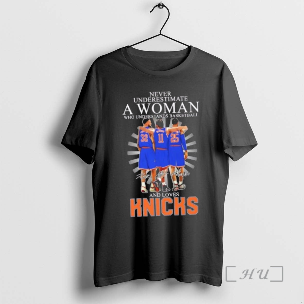Officials Karl Anthonytowns Jalen Brunson Mikal Bridges A Woman Who Understands Basketball And Loves New T-Shirts,...