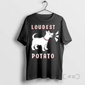 Officials Loudest Potato Dog T-Shirts, Hoodie, Sweatshirt | ZylaModa.com