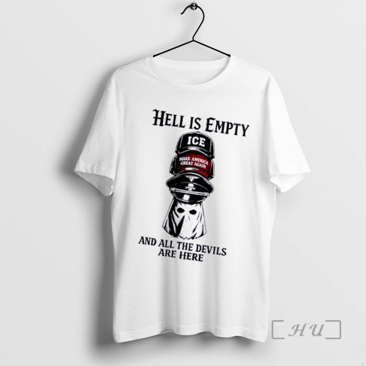 Officials Maga Hat Hell Is Empty And All The Devils Are Here Premium T Shirts Hoodie, Sweatshirt | ZylaModa.com