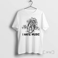 Officials Maggot Death I Hate Music T-Shirts, Hoodie, Sweatshirt | ZylaModa.com