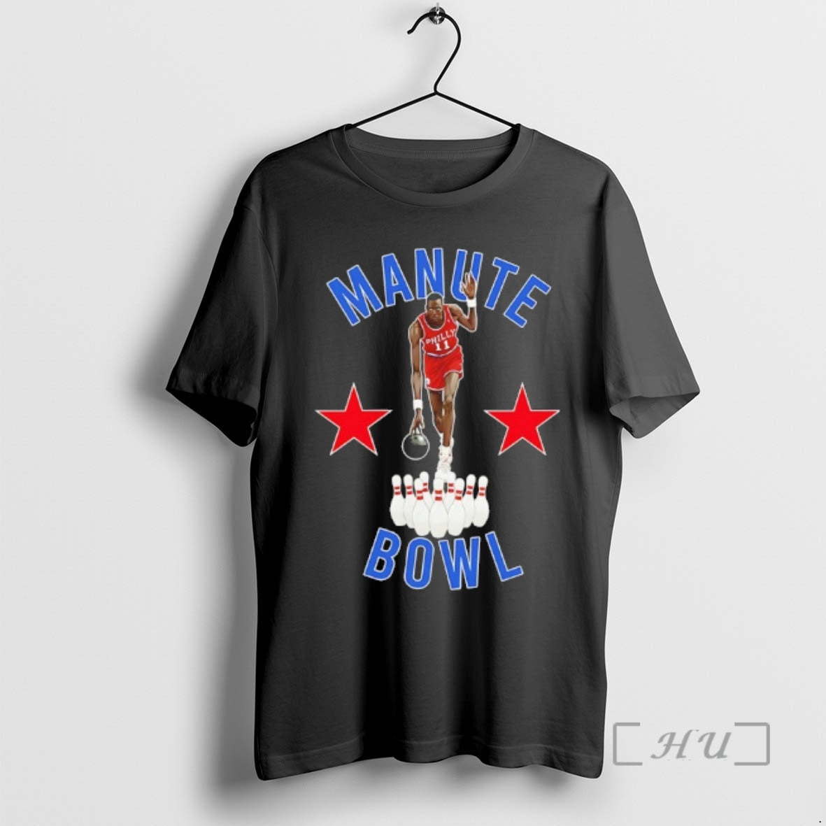 Officials Manute Bol Philadelphia 76ers Bowling Minute Manute T-Shirts, Hoodie, Sweatshirt | ZylaModa.com