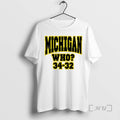 Officials Michigan Who 34 32 T-Shirts, Hoodie, Sweatshirt | ZylaModa.com