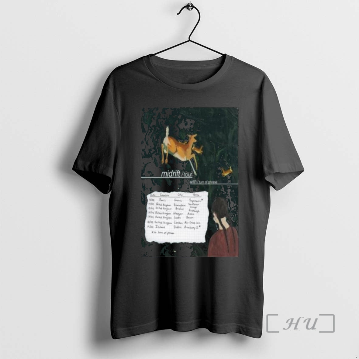 Officials Midrift February Tour 2026 Circle Black T-Shirts, Hoodie, Sweatshirt | ZylaModa.com