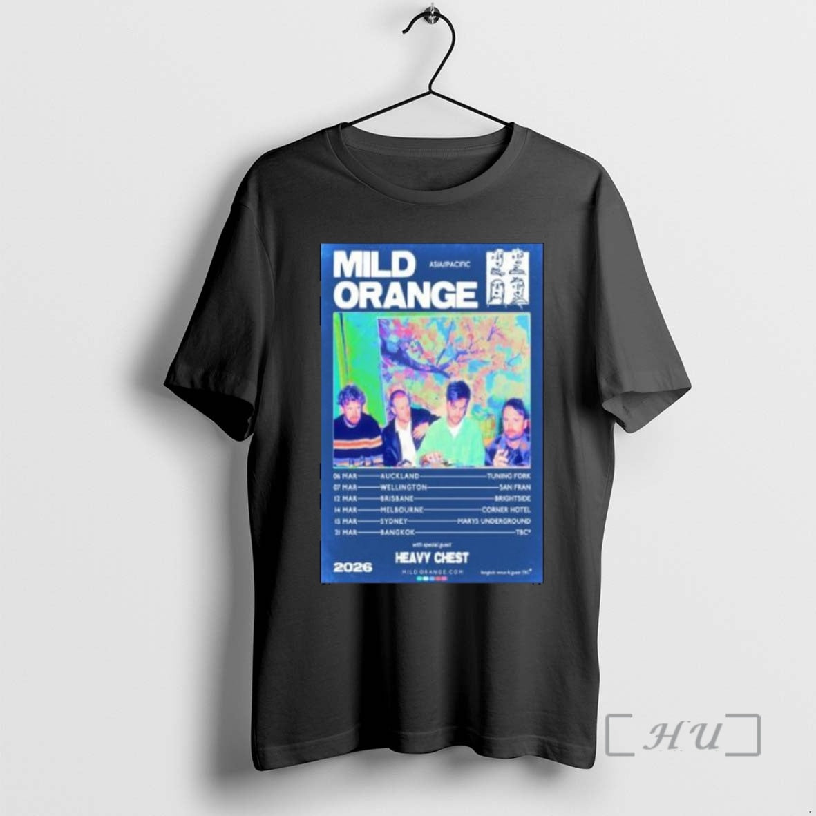 Officials Mild Orange March Tour 2026 Circle Black T-Shirts, Hoodie, Sweatshirt | ZylaModa.com