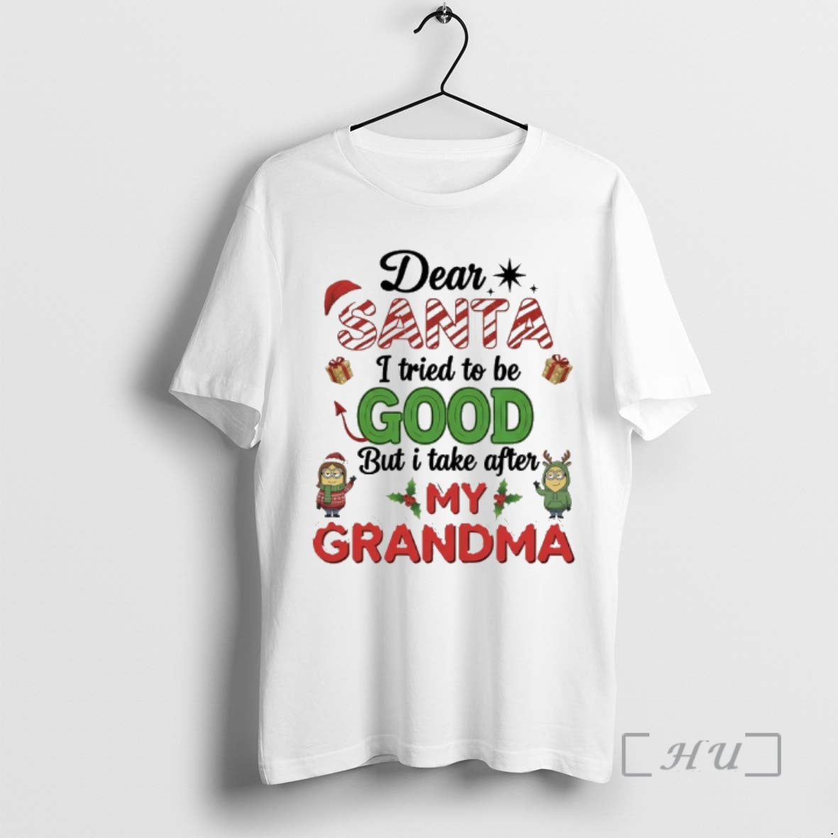 Officials Minions Christmas Dear Santa I Tried To Be Good But I Take After My T-Shirts, Hoodie, Sweatshirt | ZylaModa.com