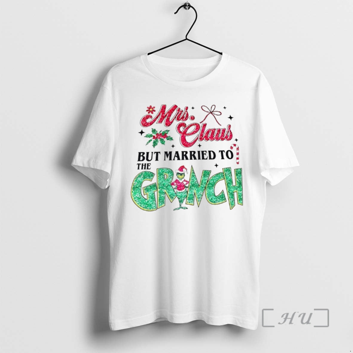 Officials Mrs Claus But Married To The Grinch T-Shirts, Hoodie, Sweatshirt | ZylaModa.com