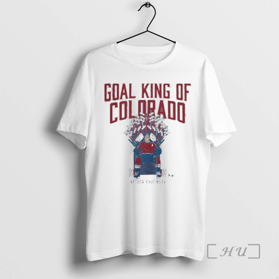Officials Nathan Mackinnon Goal King Of Colorado T-Shirts, Hoodie, Sweatshirt | ZylaModa.com