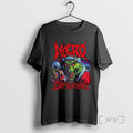 Officials Necro Grinch Scary Deathmas Circle Black T-Shirts, Hoodie, Sweatshirt | ZylaModa.com