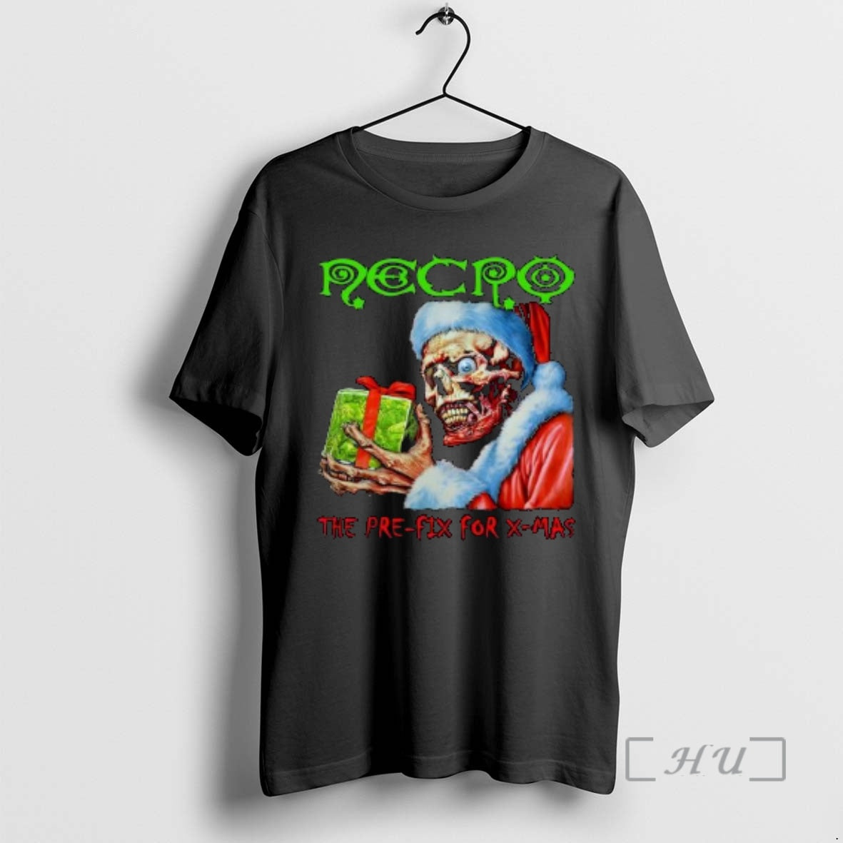 Officials Necro Super The Pre Fix For X Mas Circle Black Premium T Shirts Sweater Hoodie, Sweatshirt | ZylaModa.com