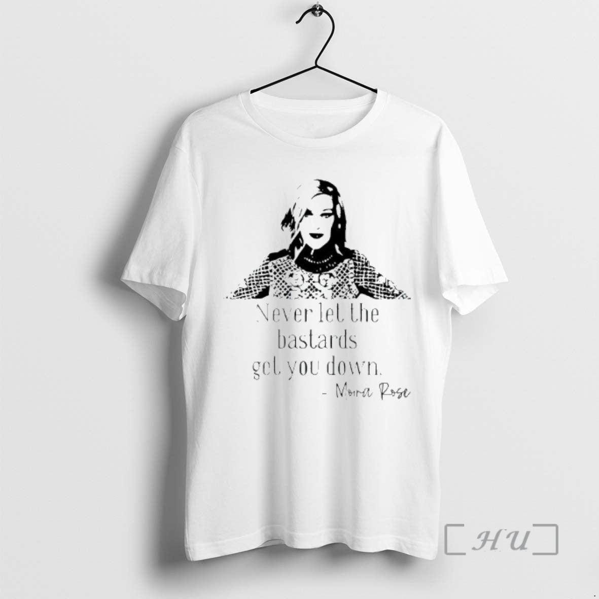 Officials Never Let The Bastards Get You Down Morra Rose Quote Premium T Shirts Sweater Hoodie, Sweatshirt | ZylaModa.com