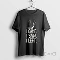 Officials Nihilist Penguin I Came I Saw I Left T-Shirts, Hoodie, Sweatshirt | ZylaModa.com