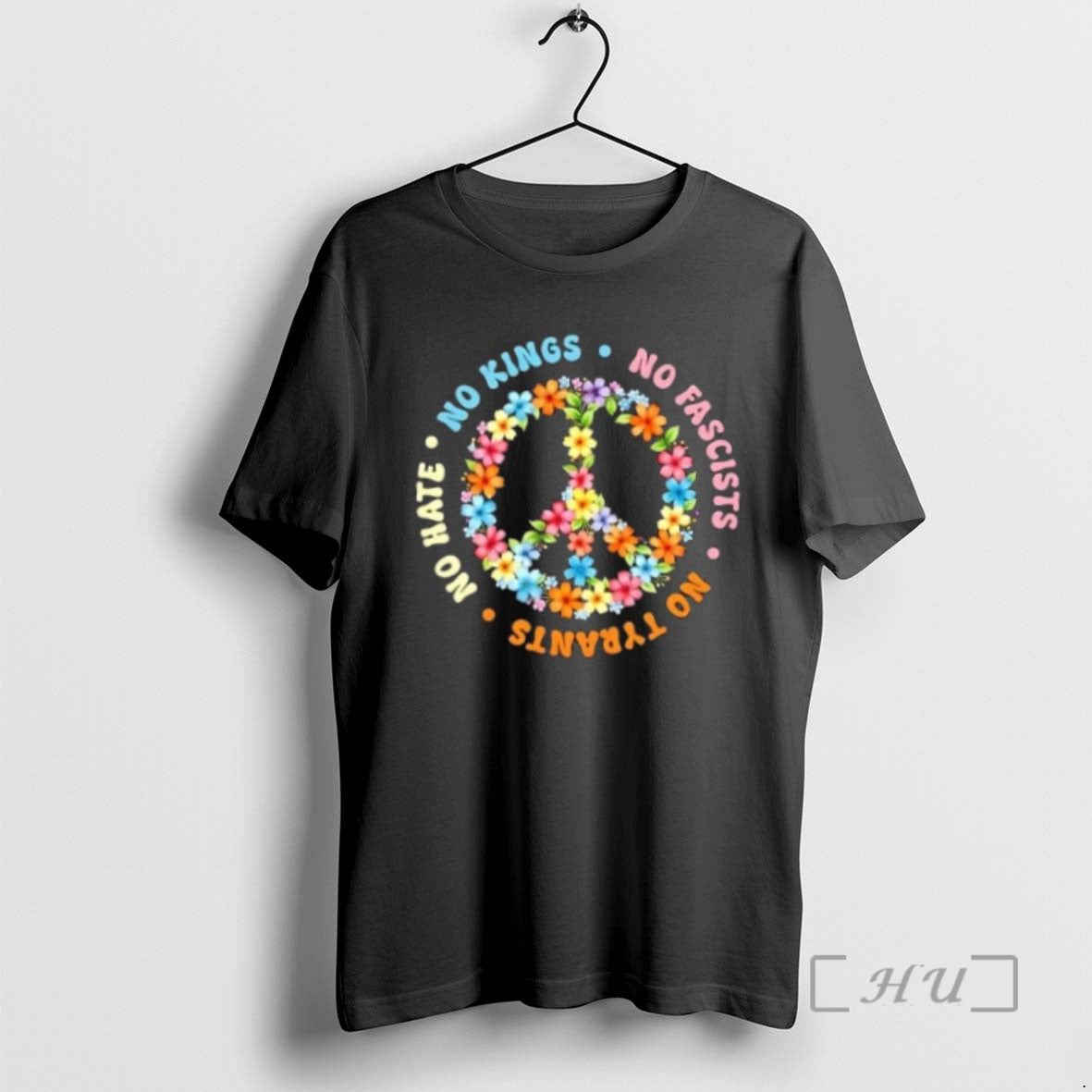 Officials No Kings No Fascists No Tyrants No Hate Peace Flowers Premium T Shirts Sweater Hoodie, Sweatshirt | ZylaModa.com