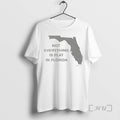 Officials Not Everything Is Flat In Florida Map T-Shirts, Hoodie, Sweatshirt | ZylaModa.com