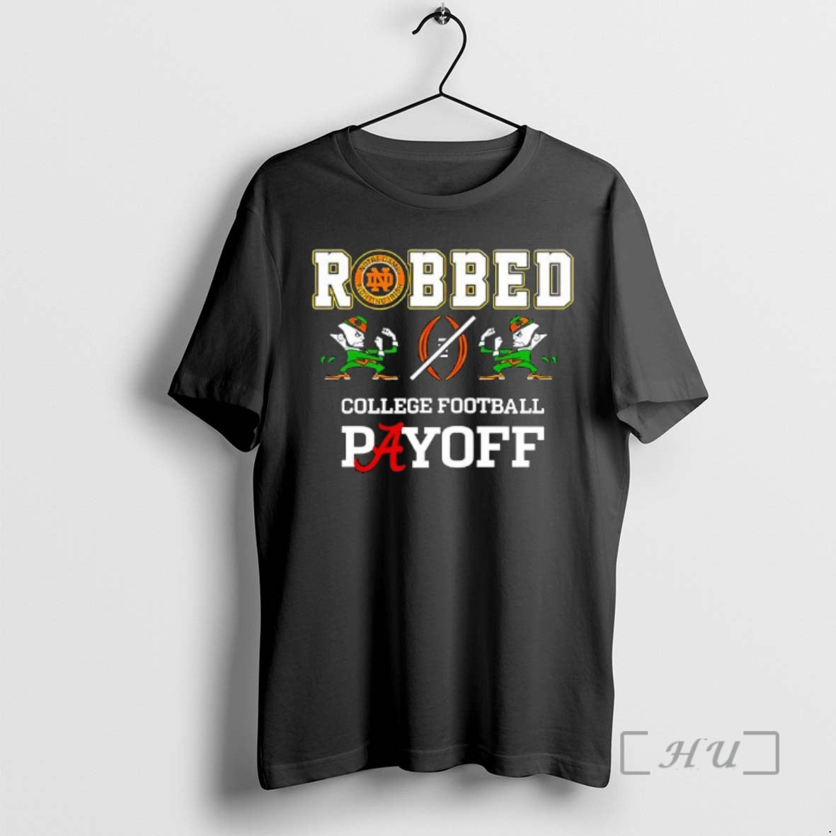 Officials Notre Dame Football Robbed Playoff T-Shirts, Hoodie, Sweatshirt | ZylaModa.com