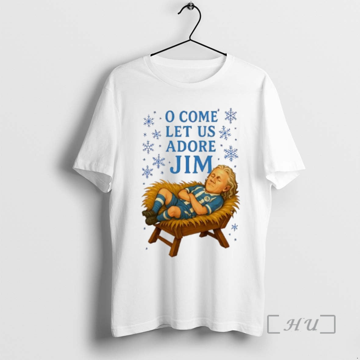 Officials O Come Let Us Adore Jim Wigan Christmas T-Shirts, Hoodie, Sweatshirt | ZylaModa.com