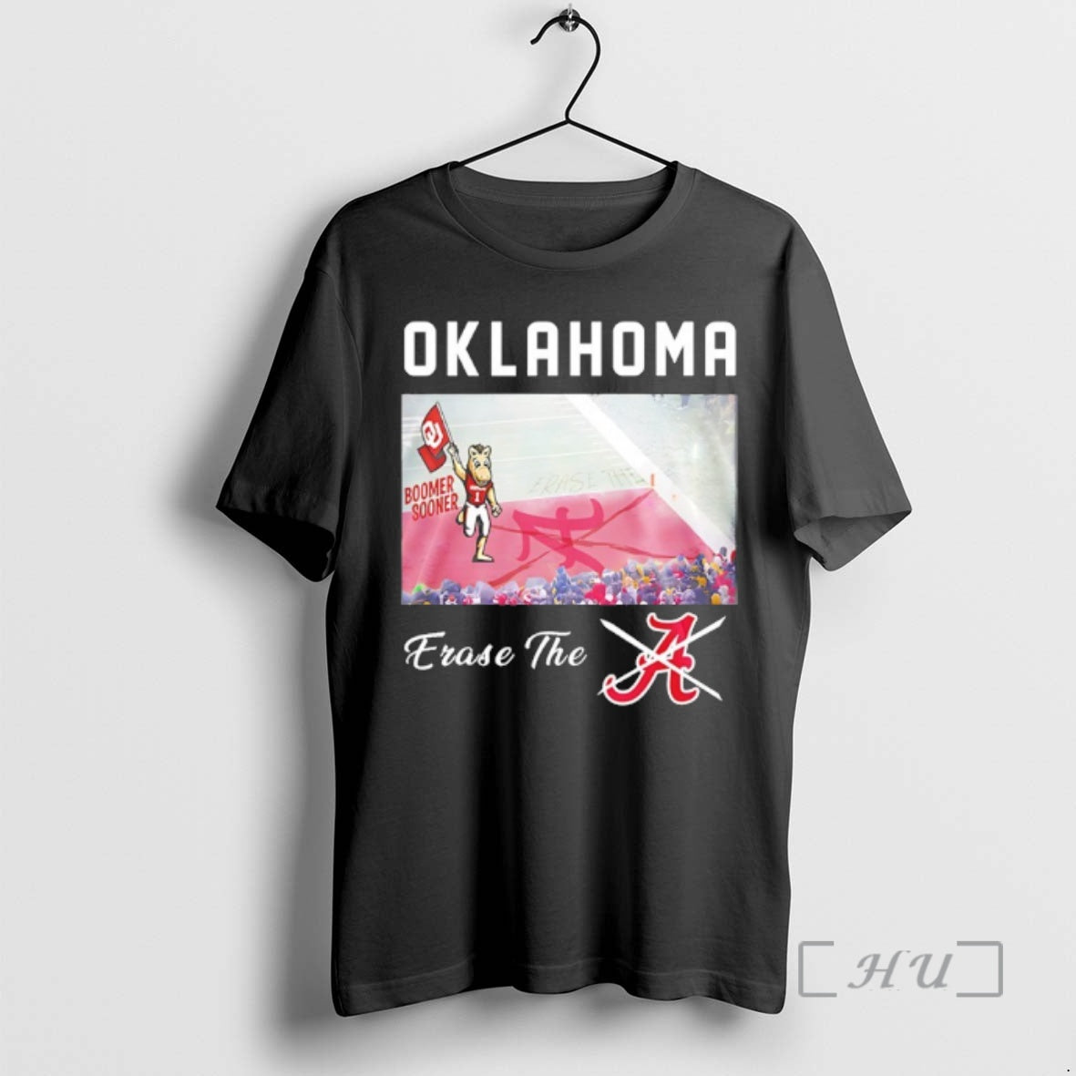 Officials Oklahoma Sooners Erase The Not A Alabama T-Shirts, Hoodie, Sweatshirt | ZylaModa.com
