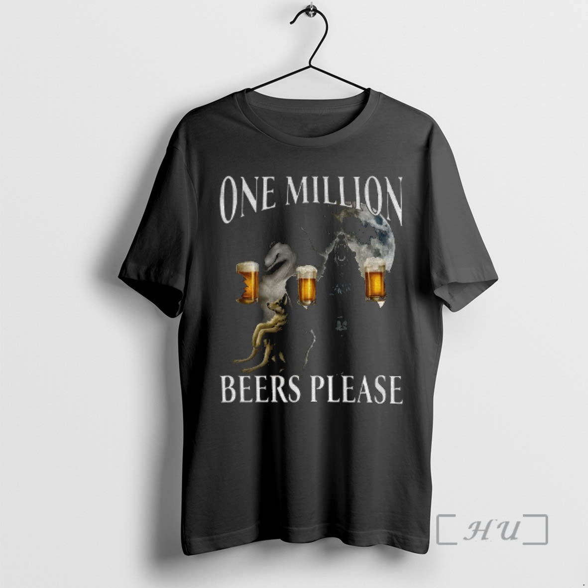 Officials One Million Beers Wolf Meme T-Shirts, Hoodie, Sweatshirt | ZylaModa.com
