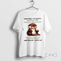 Officials Otters Sometimes I Sit Quietly And Wonder Why Im Not In A Mental Asylum T-Shirts, Hoodie, Sweatshirt | ZylaModa.com